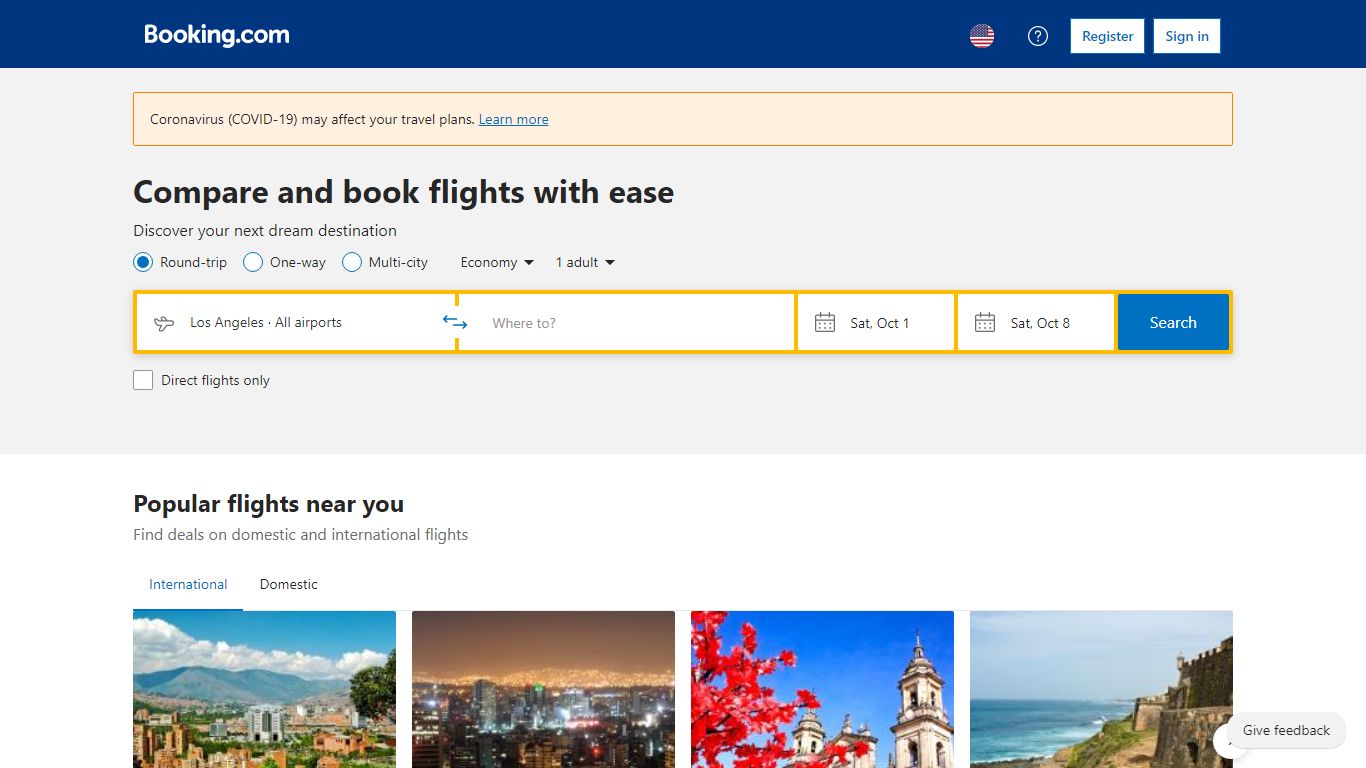 Flights - Booking.com